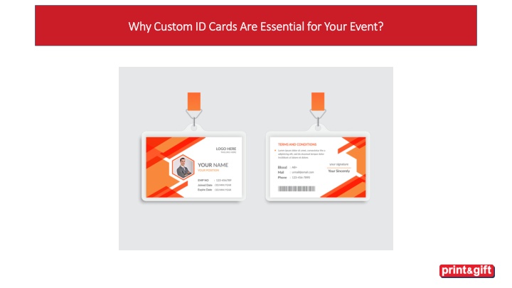 Why Custom ID Cards Are Essential for Your Event?