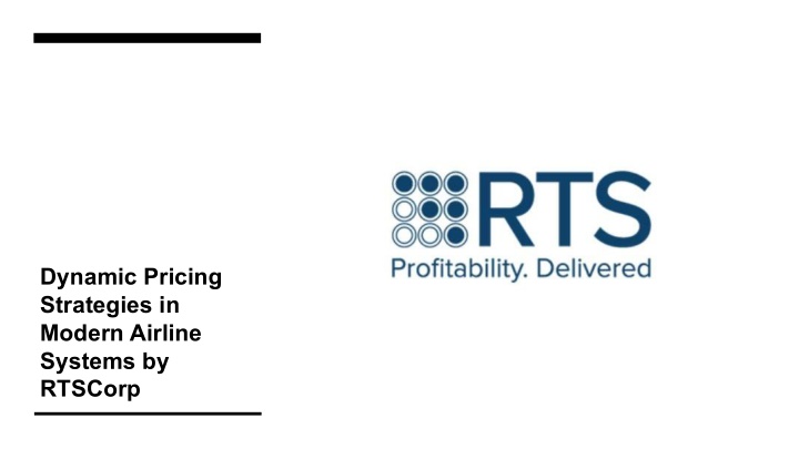 dynamic pricing strategies in modern airline n.w