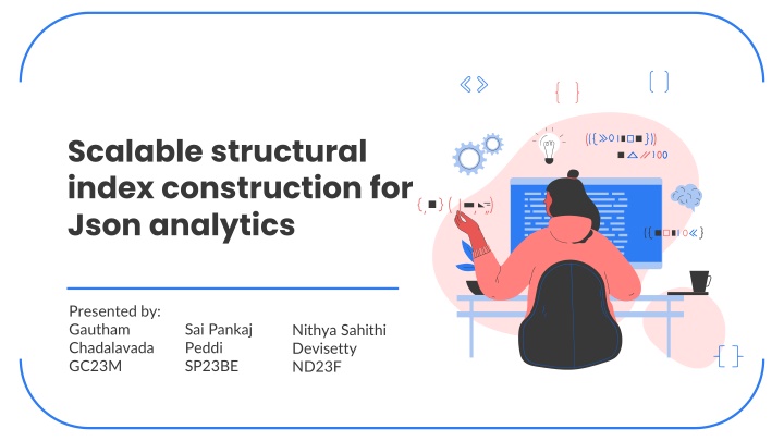 scalable structural index construction for json n.w