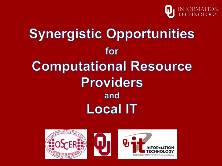 synergistic opportunities for computational n.w