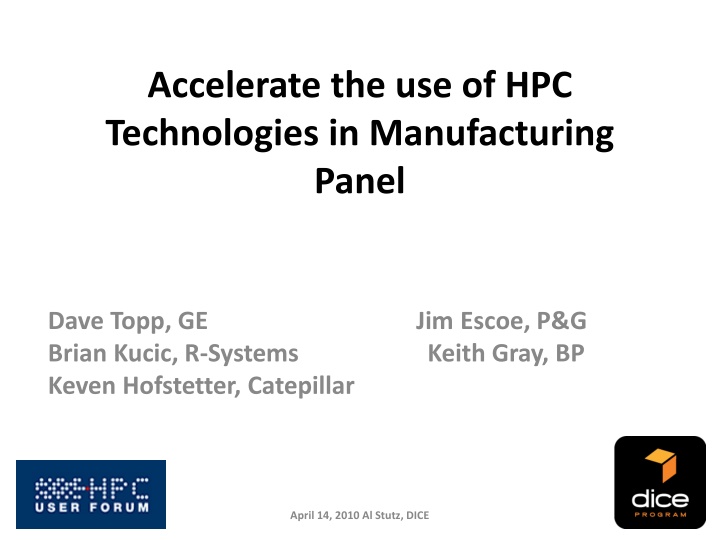 accelerate the use of hpc technologies n.w