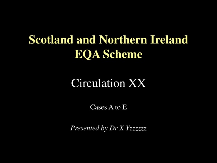 scotland and northern ireland eqa scheme n.w