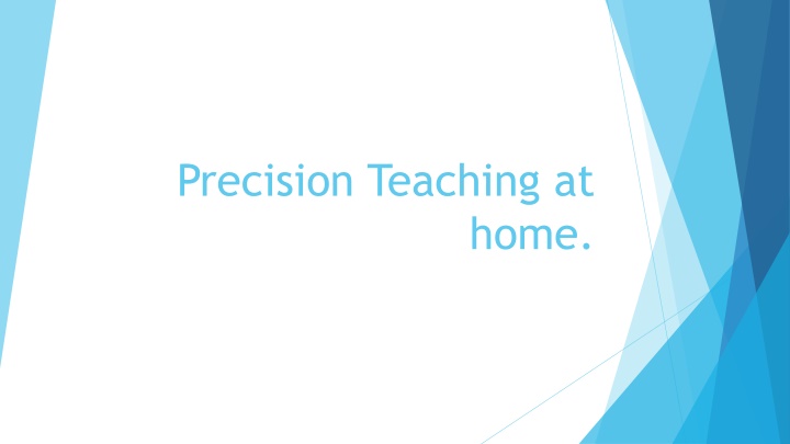 precision teaching at n.w