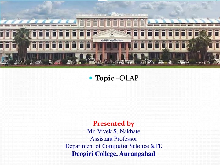 topic olap n.w
