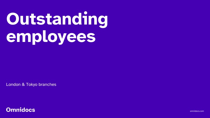 outstanding employees n.w