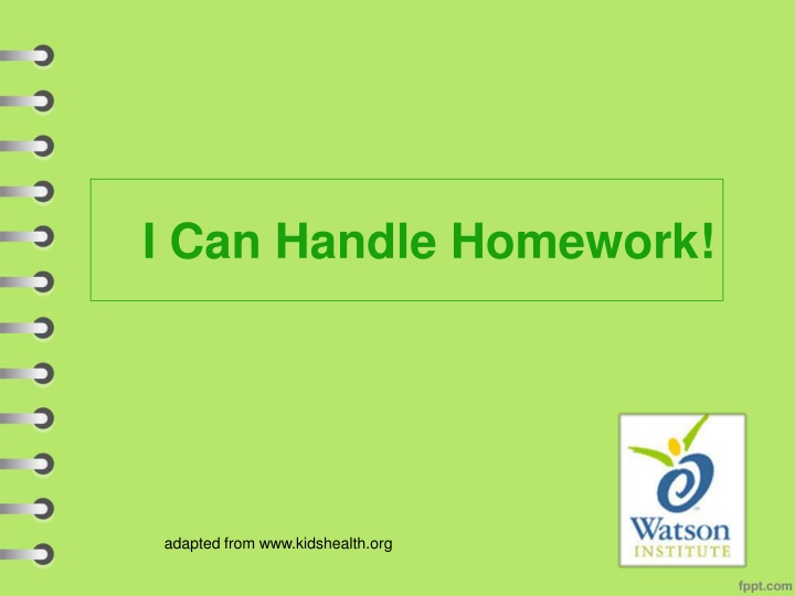 i can handle homework n.w