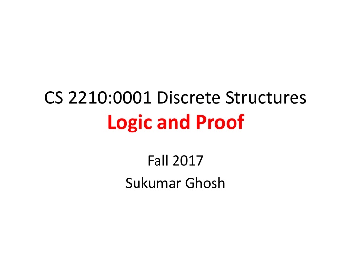 Limitations of Propositional and Predicate Logic