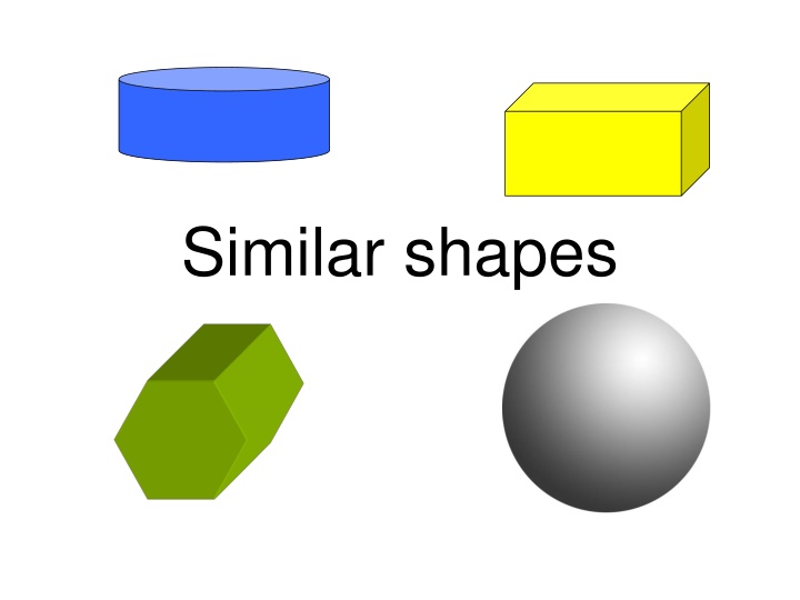 similar shapes n.w