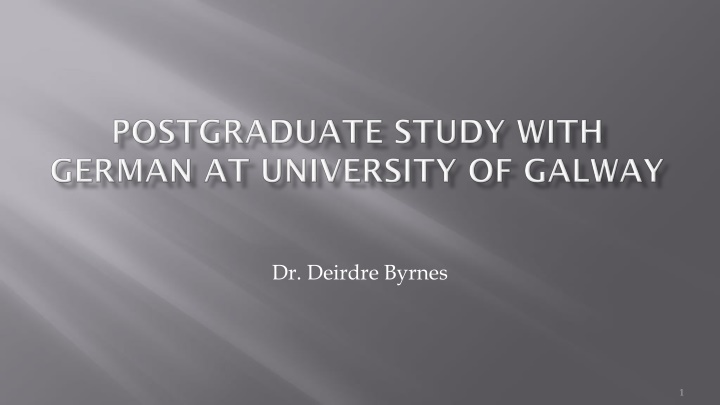 dr deirdre byrnes n.w