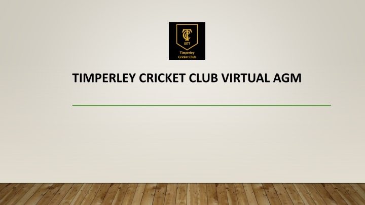 timperley cricket club virtual agm n.w