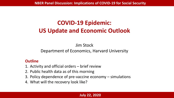 nber panel discussion implications of covid n.w