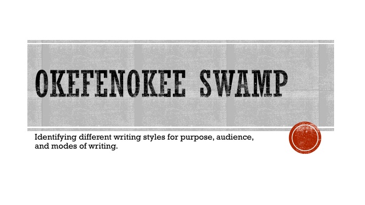 okefenokee swamp n.w