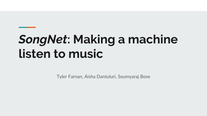 Enhancing Song Classification through Machine Listening