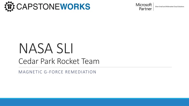 nasa sli cedar park rocket team n.w