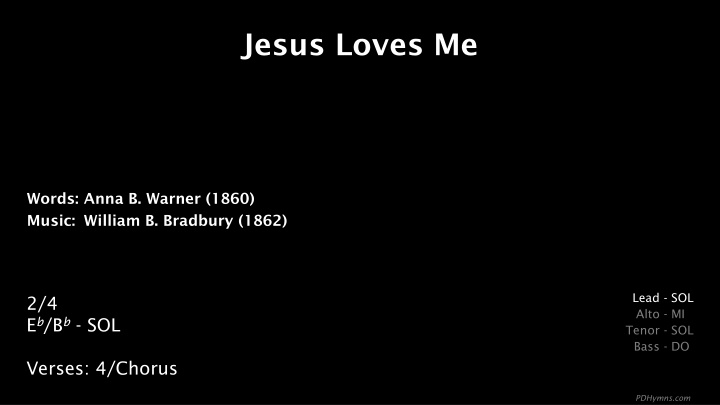 jesus loves me n.w