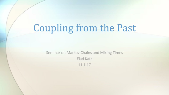 coupling from the past n.w