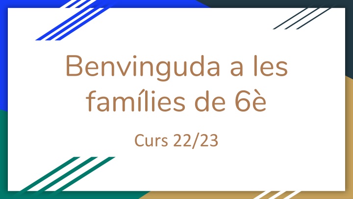 benvinguda a les fam lies de 6 n.w