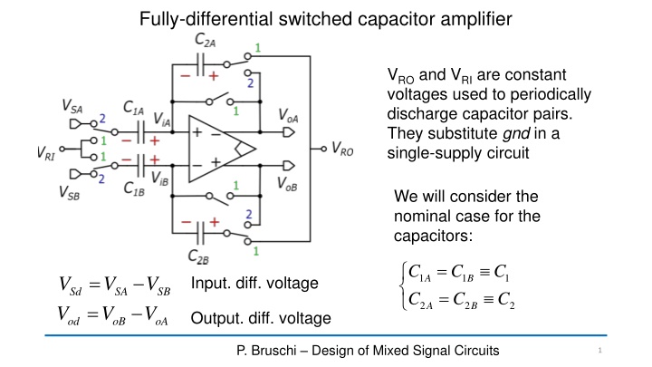 Design of Mixed Signal Circuits