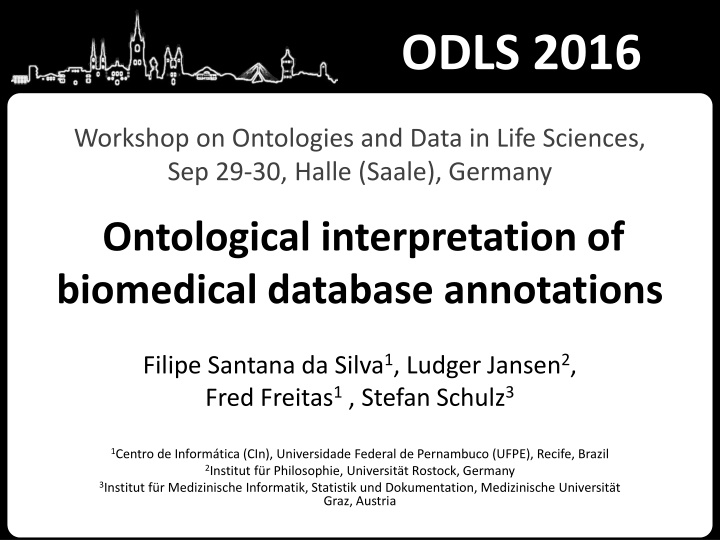 Ontological Interpretation of Biomedical Database Annotations