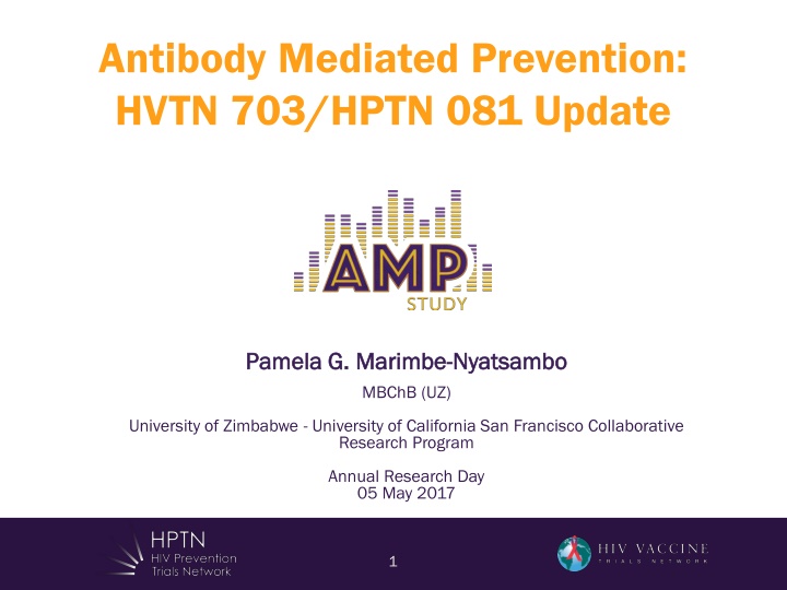 antibody mediated prevention hvtn 703 hptn n.w