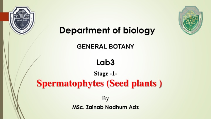 department of biology n.w