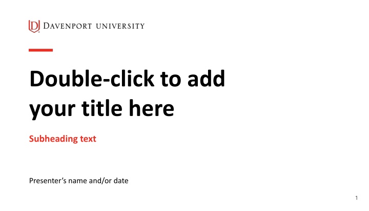 double click to add your title here n.w