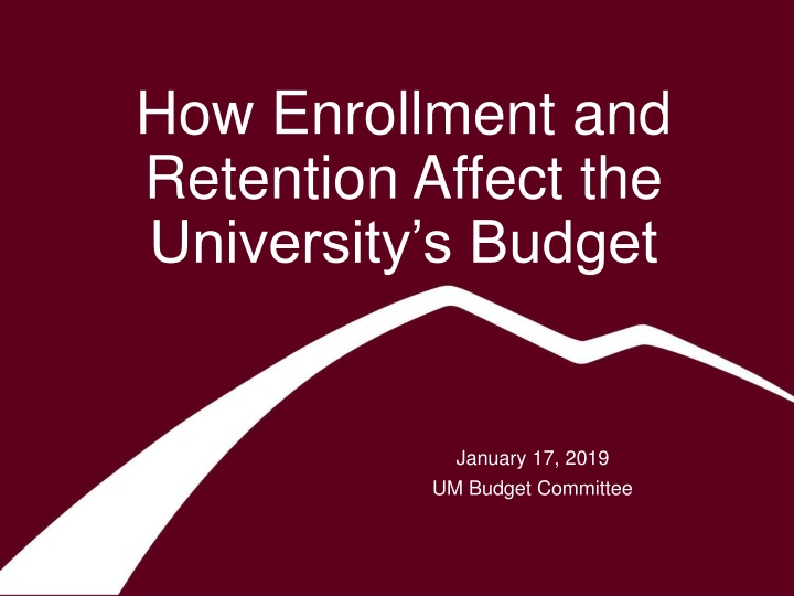 how enrollment and retention affect n.w