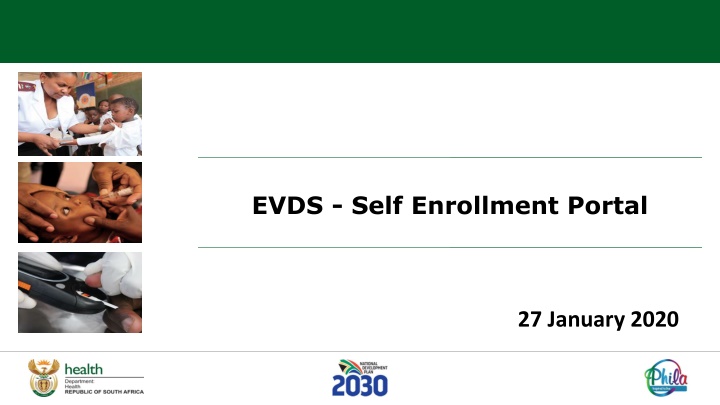 evds self enrollment portal n.w