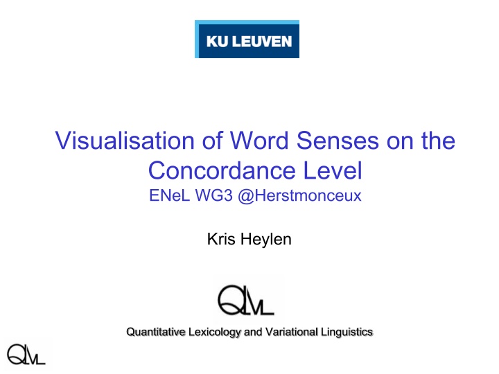 visualisation of word senses on the concordance n.w