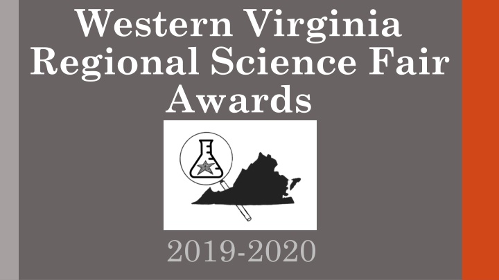 western virginia regional science fair awards n.w