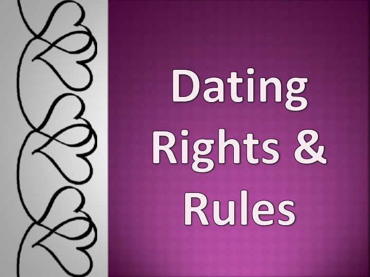 dating rights rules n.w