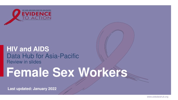 hiv and aids data hub for asia pacific review n.w