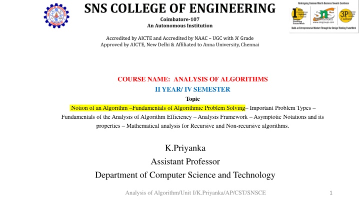 sns college of engineering coimbatore n.w
