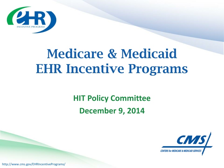 medicare medicaid ehr incentive programs n.w