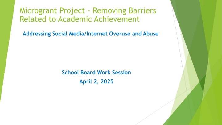 microgrant project removing barriers related n.w