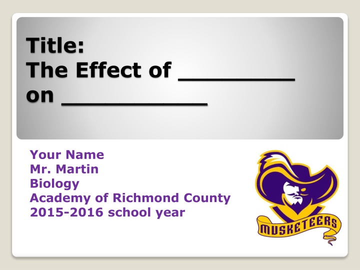 title the effect of on n.w