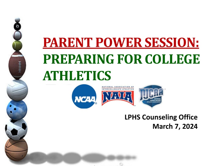 parent power session preparing for college n.w