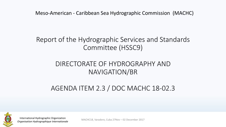 meso american caribbean sea hydrographic n.w