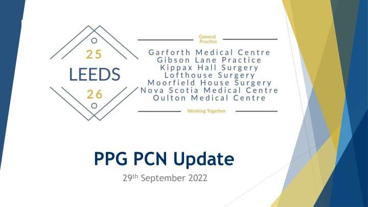 ppg pcn update 29 th september 2022 n.w