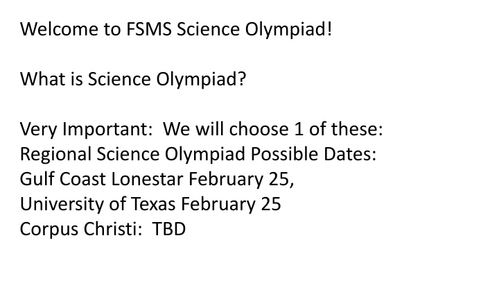 welcome to fsms science olympiad n.w