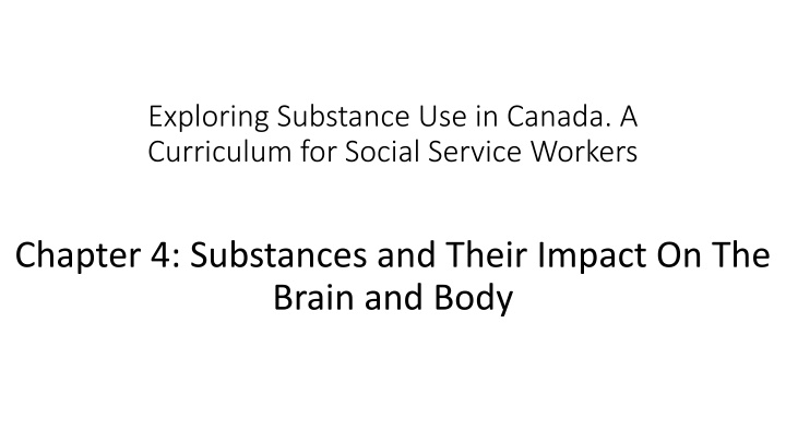 exploring substance use in canada a curriculum n.w