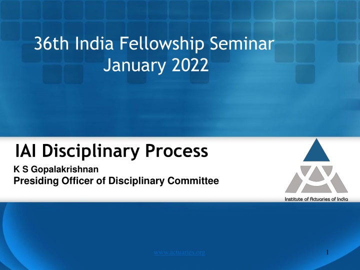 36th india fellowship seminar january 2022 n.w