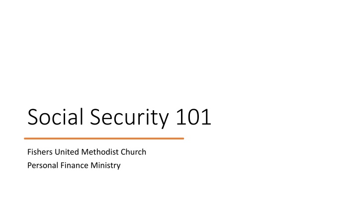 social security 101 n.w