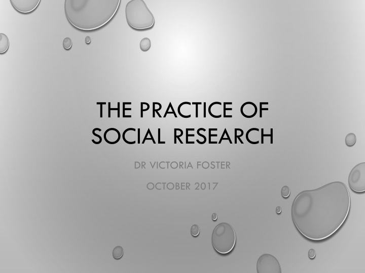the practice of social research n.w