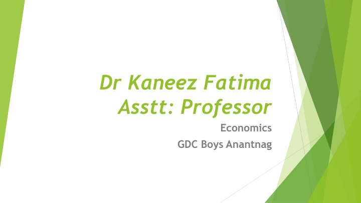 dr kaneez fatima asstt professor n.w