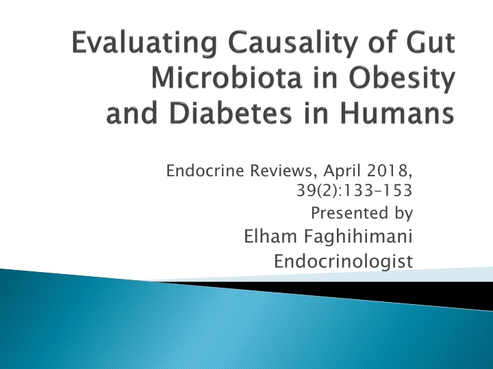 endocrine reviews april 2018 n.w