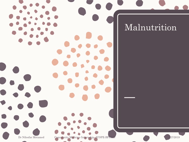 malnutrition n.w