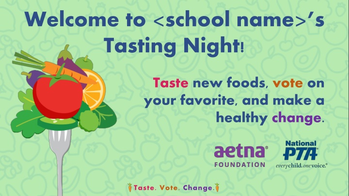 welcome to school name s tasting night n.w