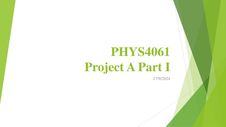 phys4061 project a part i n.w
