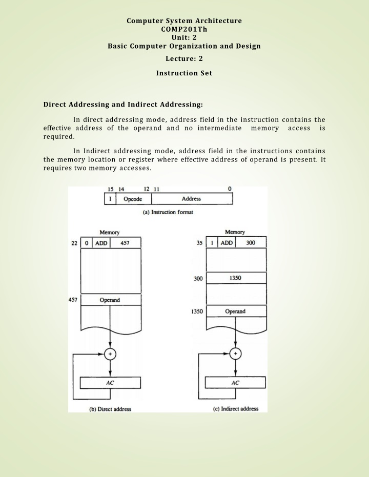 computer system architecture comp201th unit n.w